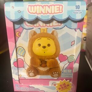 Winnie the Pooh Squirrel Pendant - Brown